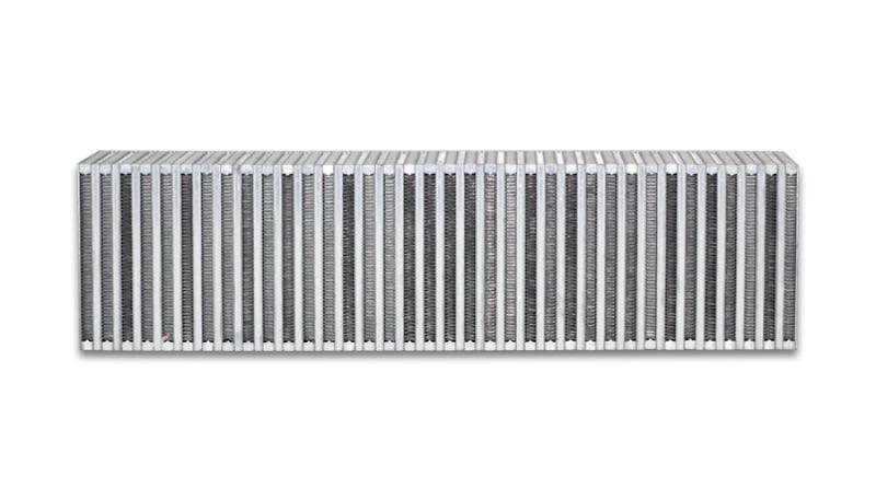 Vibrant Vertical Flow Intercooler Core 24in. W x 6in. H x 3.5in. Thick - Torque Motorsport