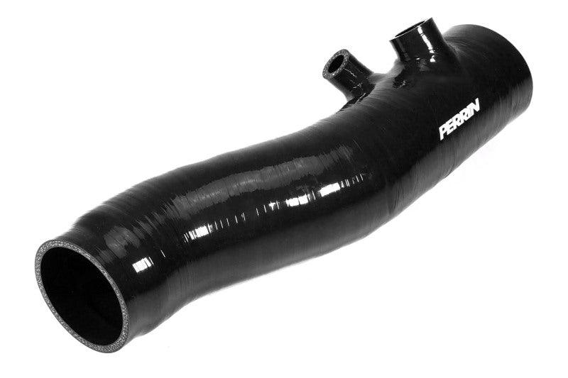 Perrin 2022+ Subaru WRX Black 3in Turbo Inlet Hose w/ Nozzle - Torque Motorsport