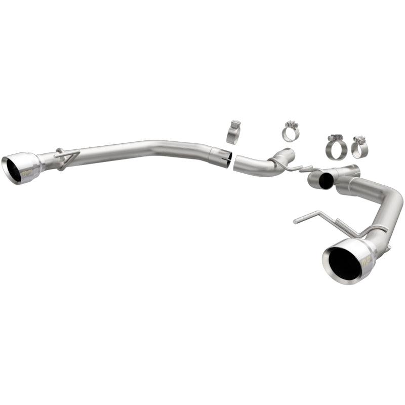 MagnaFlow 2015-2017 Ford Mustang V6 3.7L Race Series Axle Back w/ Dual Polished Tips - Torque Motorsport