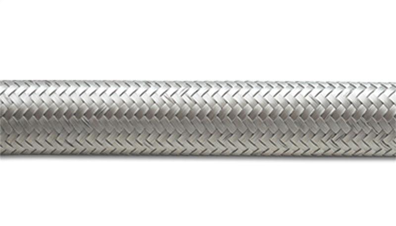 Vibrant -4 AN SS Braided Flex Hose (2 foot roll) - Torque Motorsport