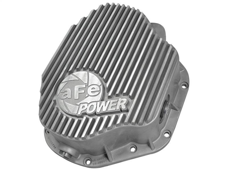 afe Rear Differential Cover (Raw; Street Series); Dodge Diesel Trucks 94-02 L6-5.9L (td) - Torque Motorsport