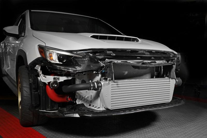 Perrin 22-23 Subaru WRX Front Mount Intercooler Kit (Black Tubes & Silver Core) - Torque Motorsport