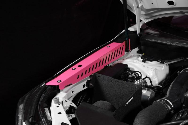 Perrin 22-23 Subaru WRX Fender Shroud Set - Hyper Pink - Torque Motorsport