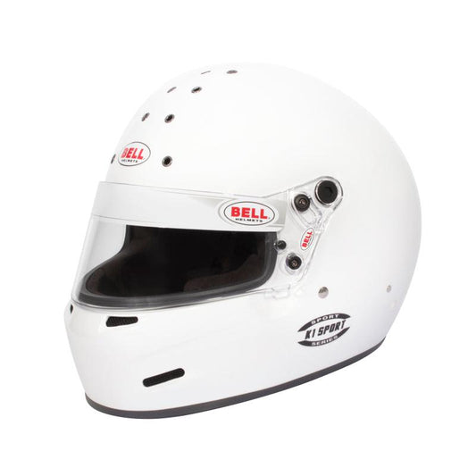 Bell K1 Sport SA2020 V15 Brus Helmet - Size 57 (White) - Torque Motorsport