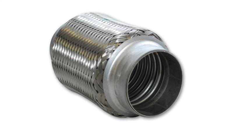 Vibrant SS Flex Coupling without Inner Liner 1.5in inlet/outlet x 4in long - Torque Motorsport