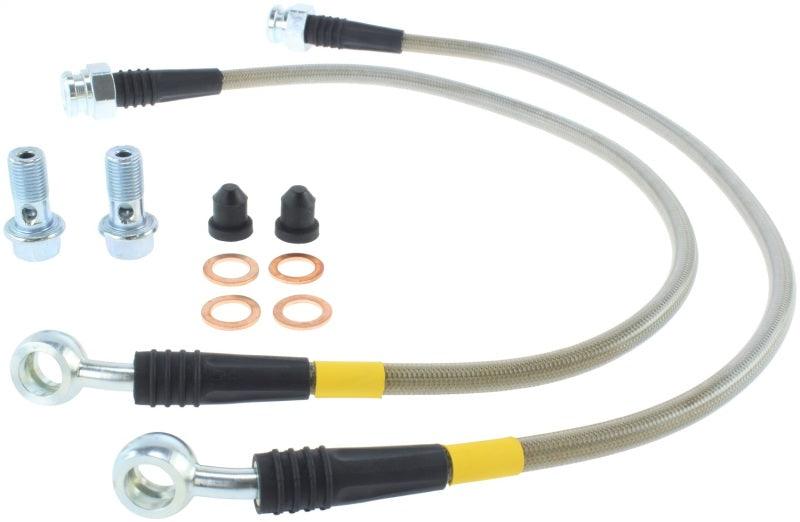 StopTech 97-04 Chevrolet Corvette Stainless Steel Rear Brake Line Kit - Torque Motorsport