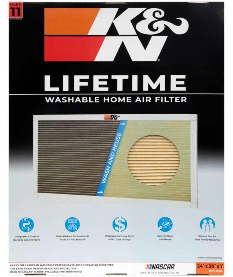 K&N HVAC Filter - 24 x 30 x 1 - Torque Motorsport