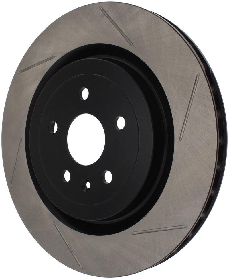 StopTech Power Slot 10 Camaro SS 8cyl Rear Left Slotted Rotor - Torque Motorsport