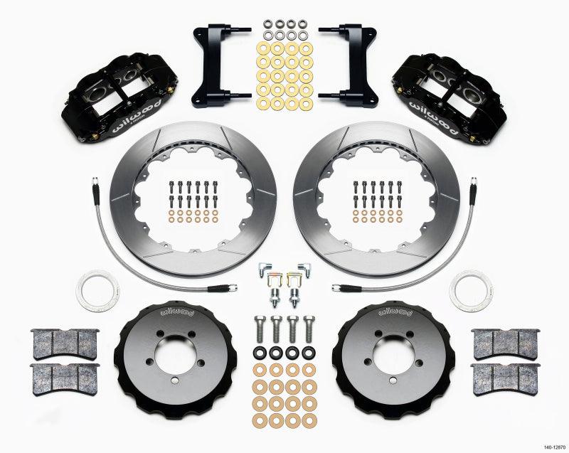 Wilwood Narrow Superlite 6R Front Hat Kit 12.88in 2012-Up Toyota / Scion FRS w/ Lines - Torque Motorsport