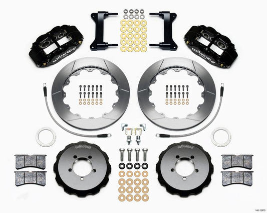 Wilwood Narrow Superlite 6R Front Hat Kit 12.88in 2012-Up Toyota / Scion FRS w/ Lines - Torque Motorsport