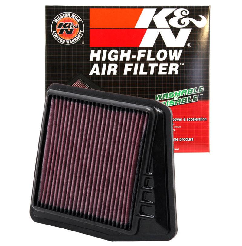 K&N 09-10 Acura TSX 2.4L-L4 Drop In Air Filter - Torque Motorsport