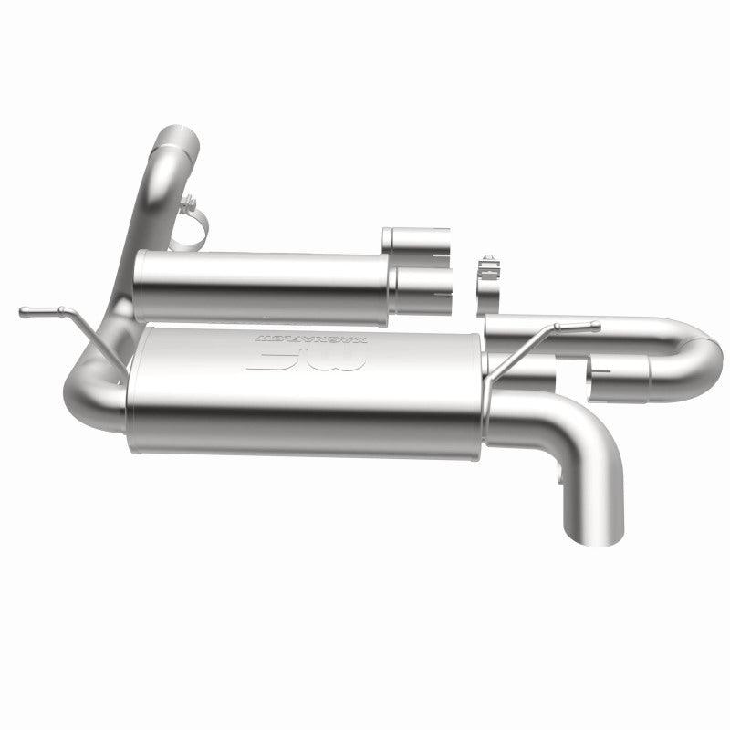 MagnaFlow 18-23 Jeep Wrangler JL 2.0L/3.6L Overland Series Axle-Back Exhaust - Torque Motorsport