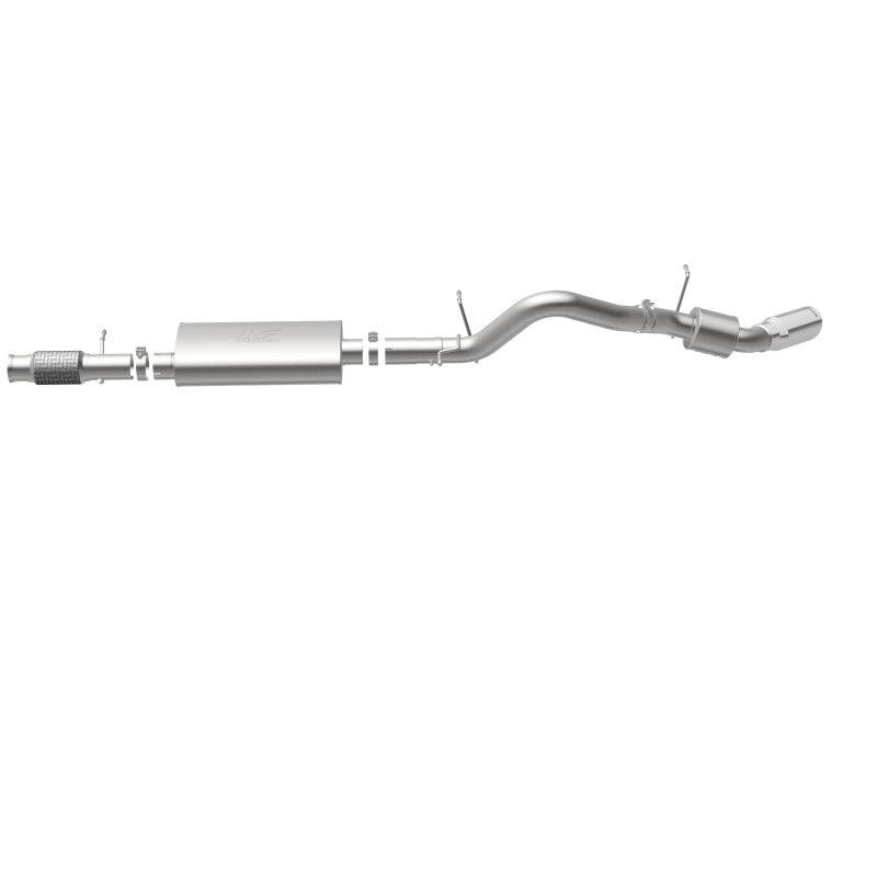 MagnaFlow MF Series SS Cat-Back Exhaust Single Passenger Side Rear Exit 2015 Cadillac Escalade - Torque Motorsport