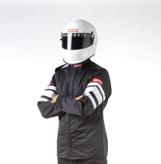 RaceQuip Black SFI-5 Jacket - Small - Torque Motorsport