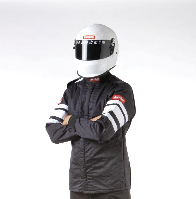 RaceQuip Black SFI-5 Jacket - Medium - Torque Motorsport