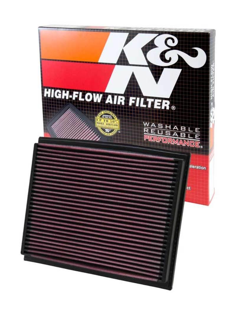 K&N 01-09 Audi A4/RS4/S4 Drop In Air Filter - Torque Motorsport