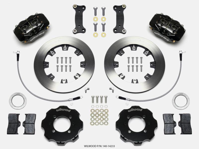 Wilwood Forged Dynalite Front Hat Kit 12.19in 2016-Up Mazda MX5 Miata w/ Lines - Torque Motorsport