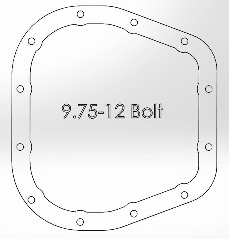 aFe Power Rear Differential Cover (Machined) 12 Bolt 9.75in 11-13 Ford F-150 EcoBoost V6 3.5L (TT) - Torque Motorsport