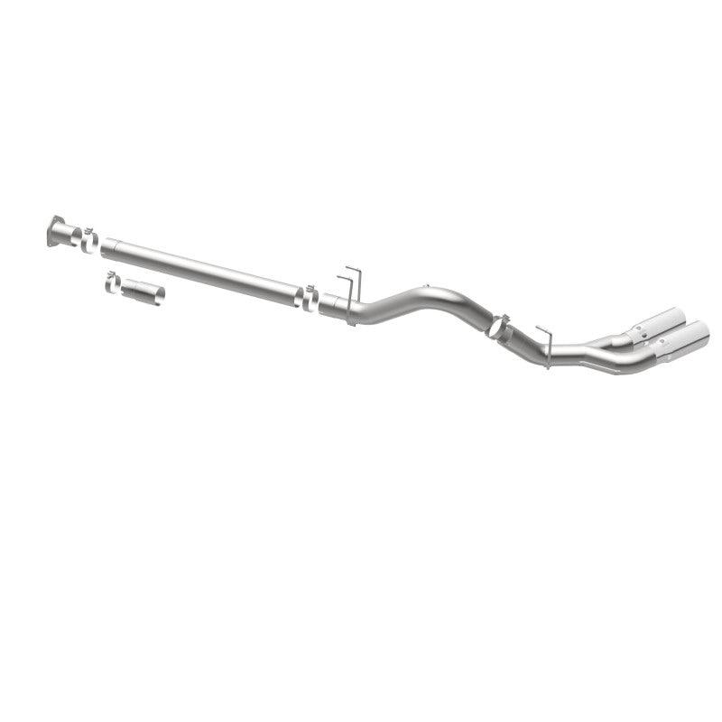 MagnaFlow 08-17 Ford F-250/F-350/F-450 4.6L/6.7 DPF-Back SS 4in Dual Single Passenger Side Rear Exit - Torque Motorsport