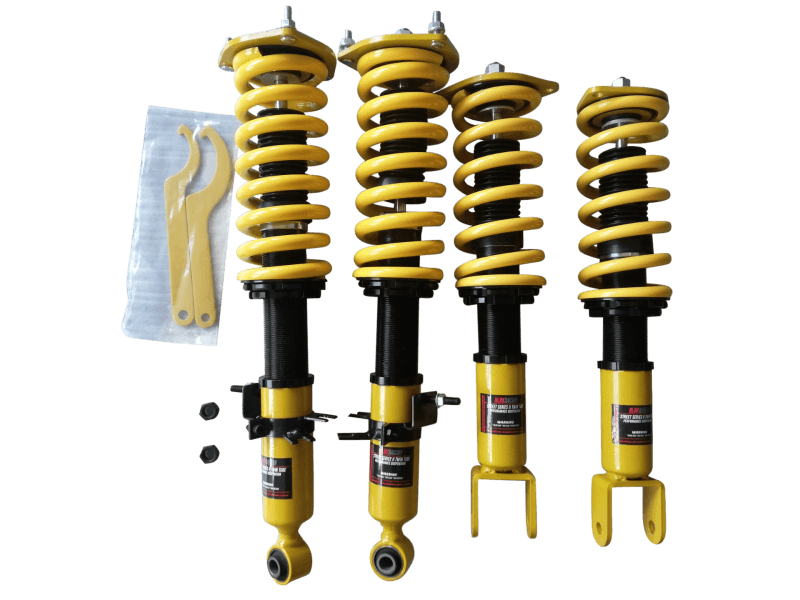 BLOX Racing 02-05 Rsx/01-05 Civic- Non-Adjustable Damping Street Series II Coilovers - Torque Motorsport