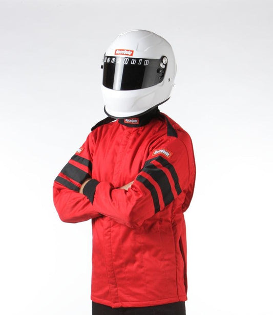 RaceQuip Red SFI-5 Jacket - Large - Torque Motorsport