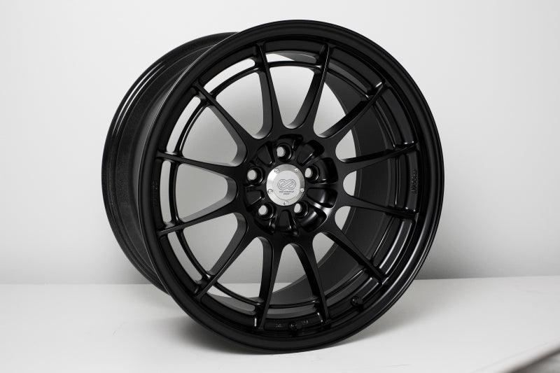 Enkei NT03+M 18x9.5 5x100 40mm Offset Black Wheel (Min Order Qty 40) - Torque Motorsport