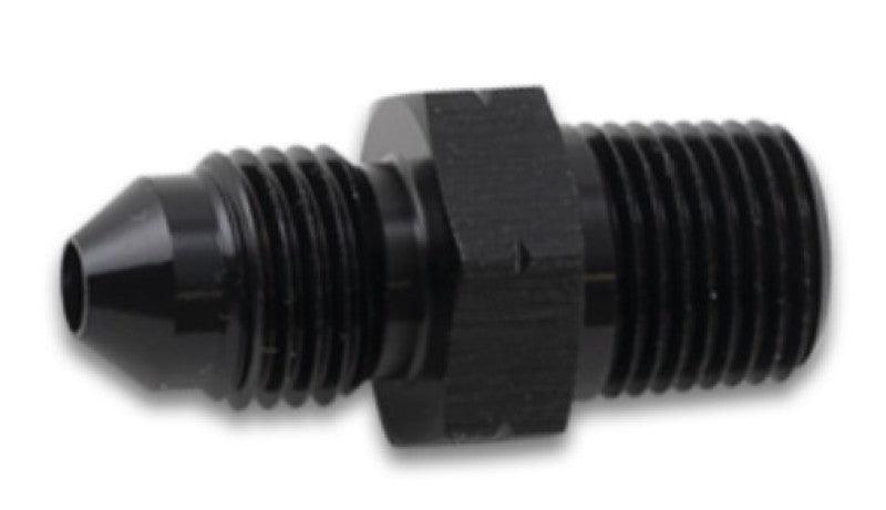 Vibrant BSPT Adapter Fitting -6 AN to 1/4in -19 - Torque Motorsport