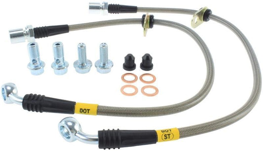 StopTech Stainless Steel Front Brake lines for 93-98 Supra - Torque Motorsport