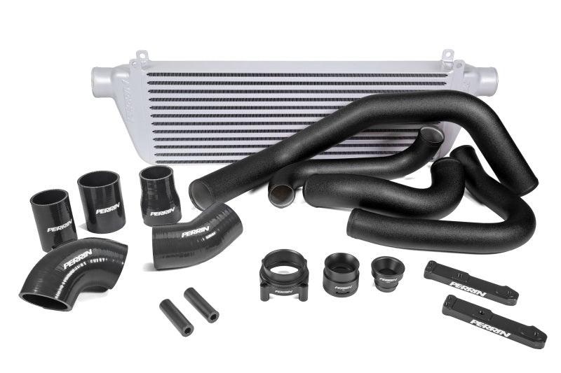 Perrin 22-23 Subaru WRX Front Mount Intercooler Kit (Black Tubes & Silver Core) - Torque Motorsport