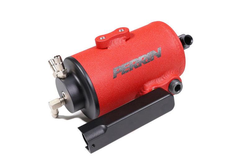 Perrin 22-23 Subaru WRX Air Oil Separator - Red - Torque Motorsport