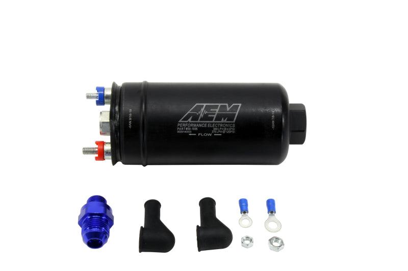 AEM 380LPH High Pressure Fuel Pump -6AN Female Out, -10AN Female In - Torque Motorsport