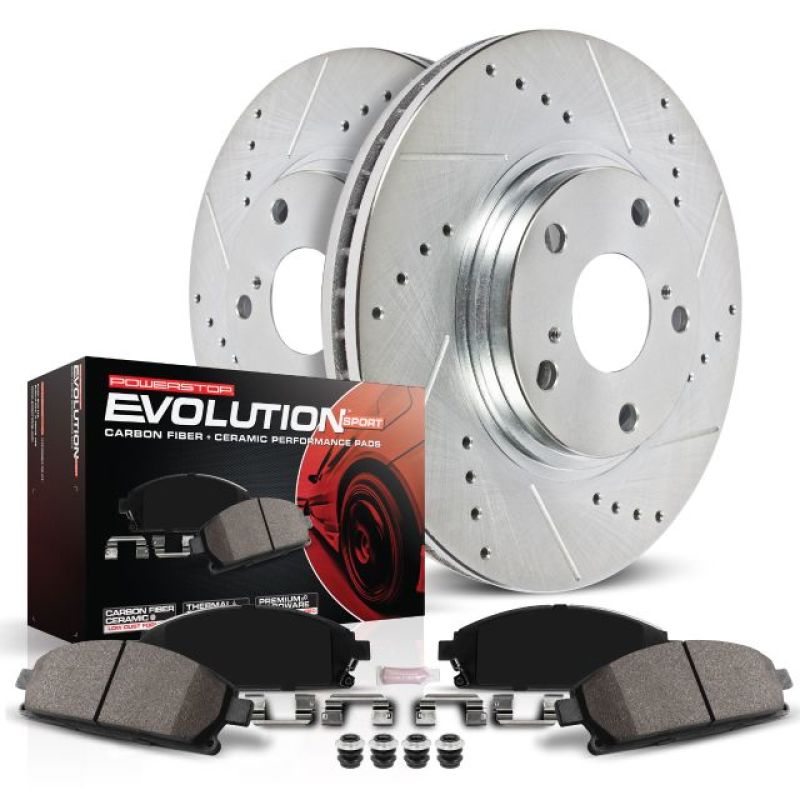 Power Stop 18-19 Toyota Camry Rear Z23 Evolution Sport Brake Kit