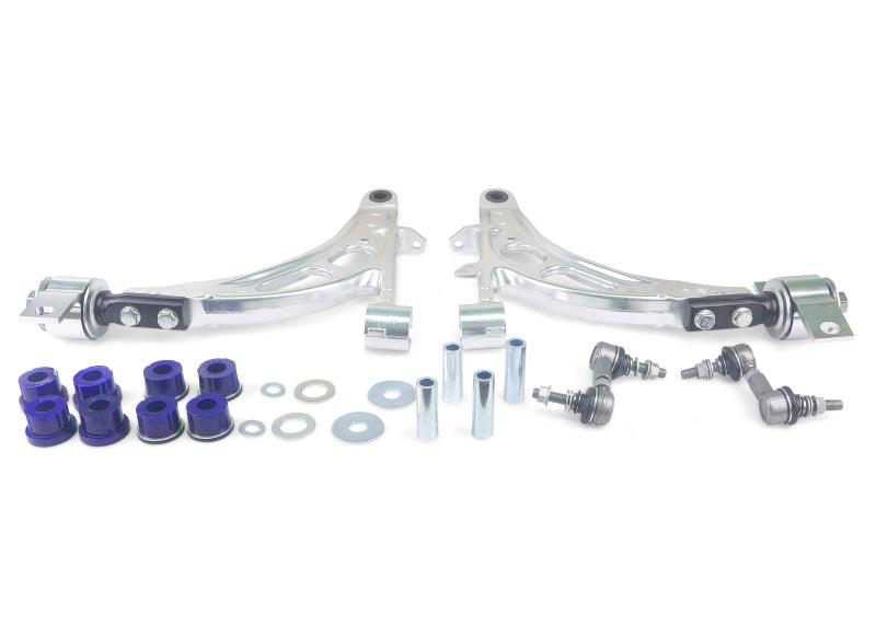 SuperPro 02-05 Subaru Impreza WRX / 04-06 WRX STI Front Lower Alloy Control Arm Kit - Torque Motorsport