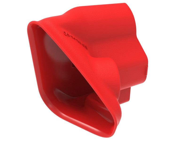 aFe Power 15-20 Ford Mustang 2.3l L4/3.7l V6/5.0l V8 Dynamic Air Scoop - Red - Torque Motorsport