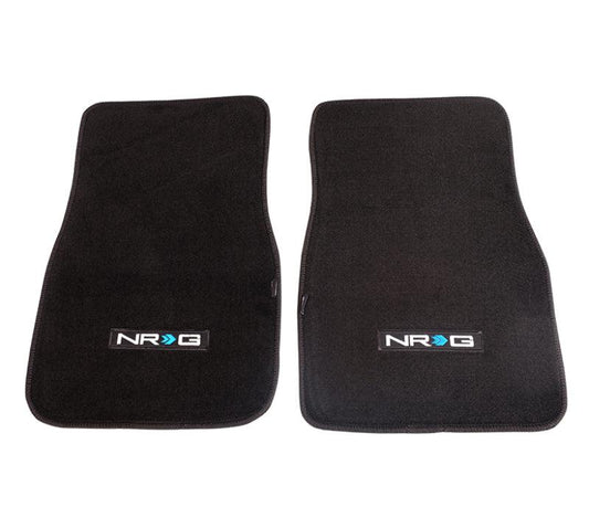 NRG Floor Mats - Universal (NRG Logo) - 2pc. - Torque Motorsport