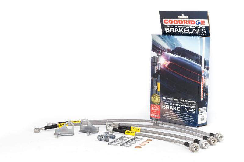 Goodridge 09-13 Honda Fit (non-EV Models) Brake Lines - Torque Motorsport