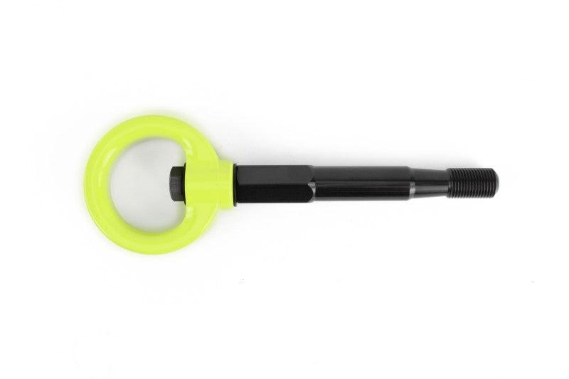 Perrin 15-17 Subaru WRX/STI Tow Hook Kit (Front) - Neon Yellow - Torque Motorsport