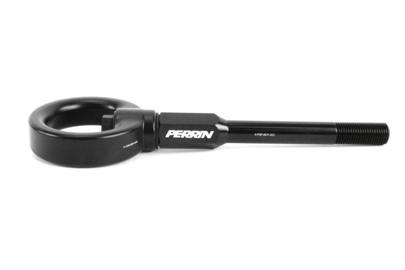 Perrin 02-07 Subaru WRX/STI Tow Hook Kit (Front) - Flat Black - Torque Motorsport