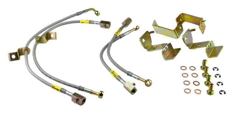 Goodridge 05-12 Ford Mustang w/ ABS Brake Lines - Torque Motorsport