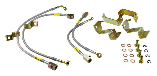 Goodridge 05-12 Ford Mustang w/ ABS Brake Lines - Torque Motorsport