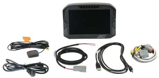 AEM CD-7 Logging GPS Enabled Race Dash Carbon Fiber Digital Display w/o VDM (CAN Input Only) - Torque Motorsport