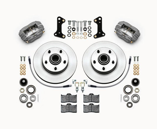 Wilwood Forged Dynalite-M Front Kit 11.00in 1 PC Rotor&Hub 67-69 Camaro 64-72 Nova Chevelle - Torque Motorsport