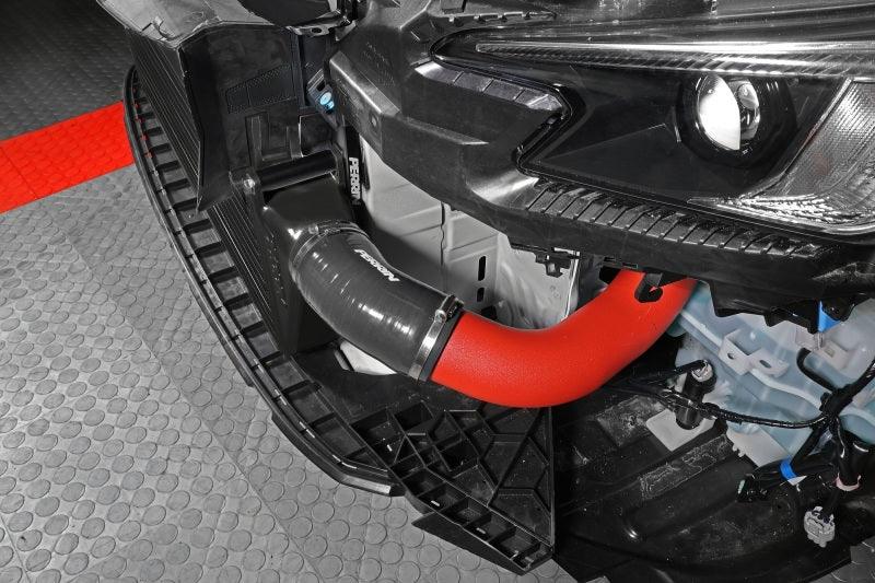 Perrin 22-23 Subaru WRX Front Mount Intercooler Kit (Red Tubes & Black Core) - Torque Motorsport