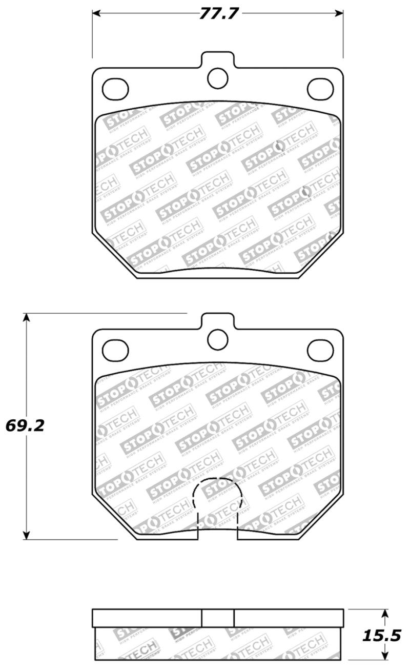 StopTech Street Touring Brake Pads - Torque Motorsport