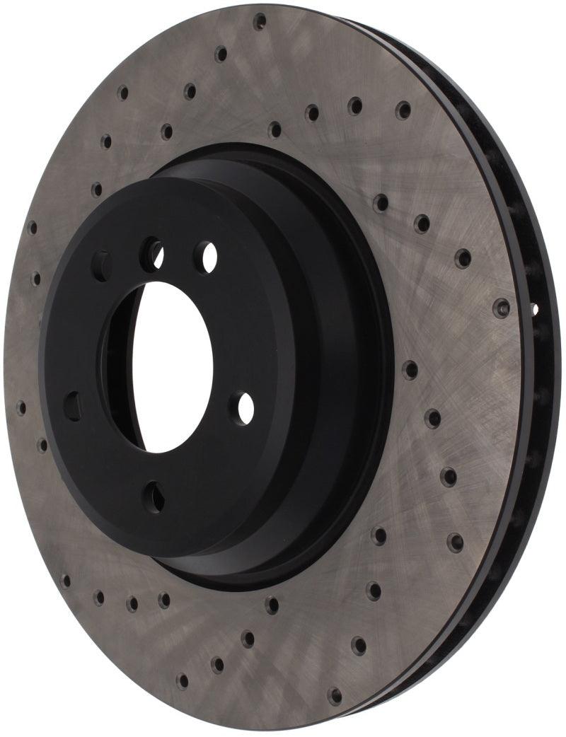 StopTech 07-10 BMW 335i Cross Drilled Right Front Rotor - Torque Motorsport