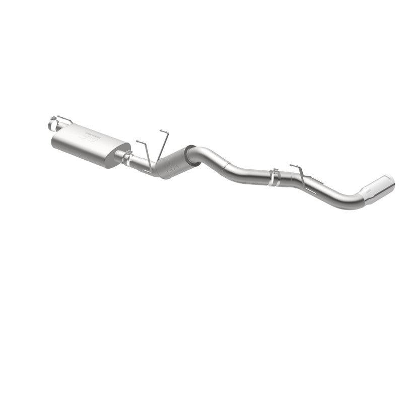 MagnaFlow Cat-Back, SS, 4in, Single Pass Side Rear Exit 5in Tip 14-15 Ram 2500 6.4L V8 CC LB/MC SB - Torque Motorsport