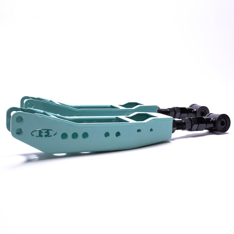 BLOX Racing Rear Lower Control Arms - Teal (2013+ Subaru BRZ/Toyota 86 / 2008+ Subaru WRX/STI) - Torque Motorsport