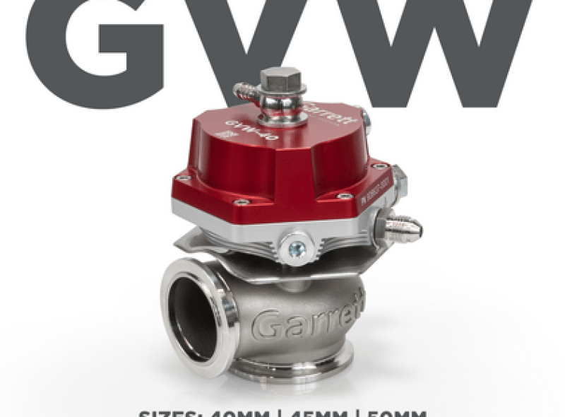 Garrett GVW-40 40mm Wastegate Kit - Red - Torque Motorsport