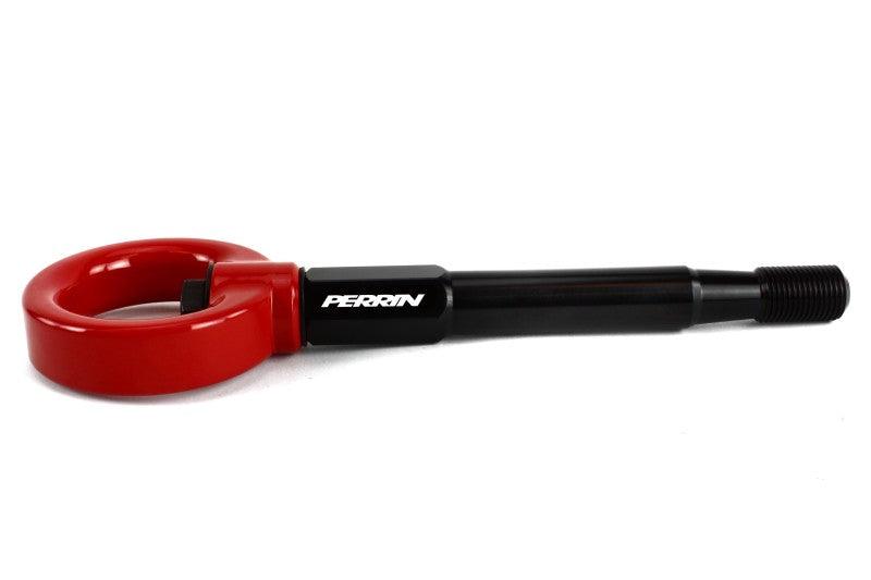 Perrin 18-21 WRX/STI / 13-20 BRZ / 17-20 Toyota 86 Front Tow Hook Kit - Red - Torque Motorsport