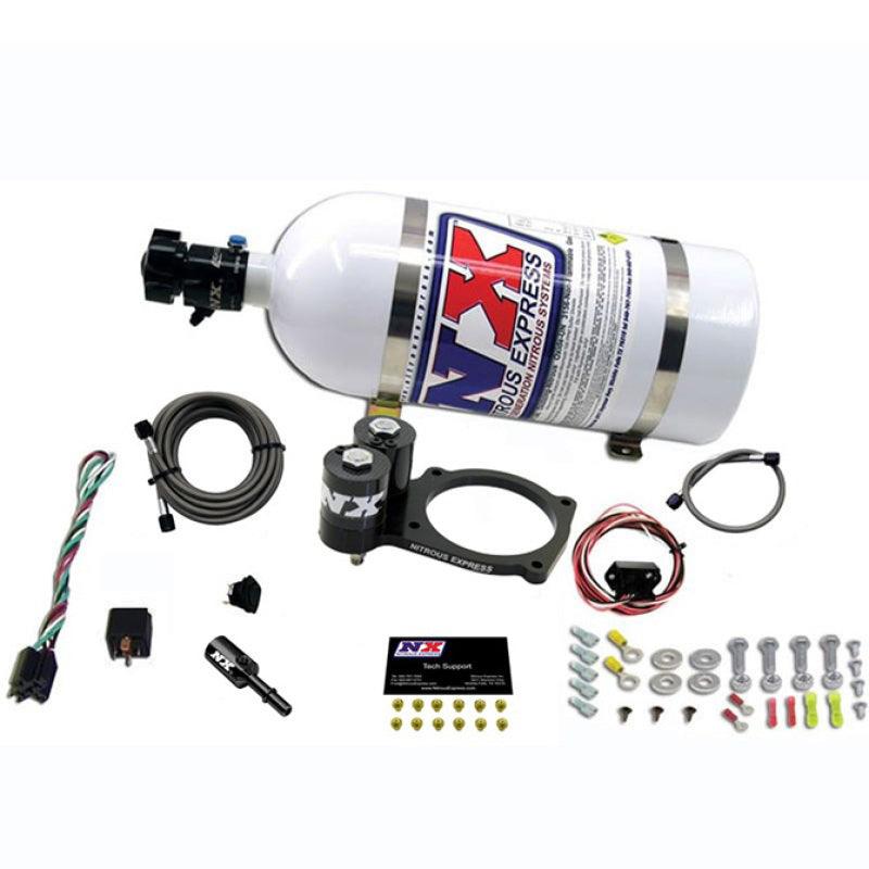 Nitrous Express Dodge Hellcat/Demon Nitrous Plate Kit w/10lb Bottle - Torque Motorsport